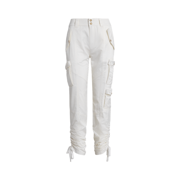 Shantung Cargo Trouser
