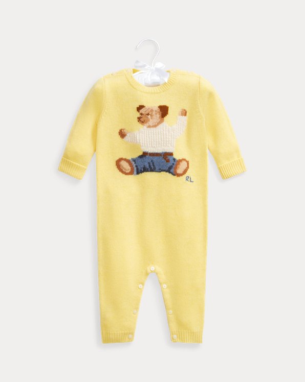 Sitting Bear Cashmere Jumper Coverall