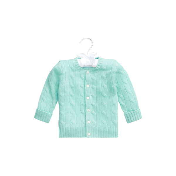 Cardigan en cachemire torsadé