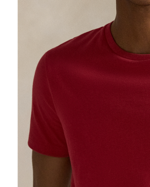Washed for a perfectly broken-in look and feel, this cotton T-Shirt is a Polo essential you'll reach for again and again.