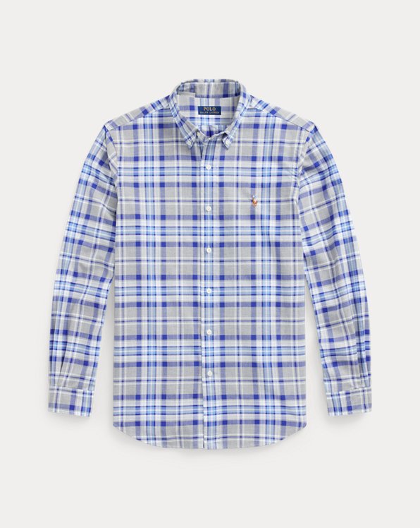Custom fit Oxford overhemd met ruit