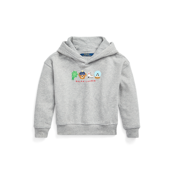 Winter Icons Logo Fleece Hoodie