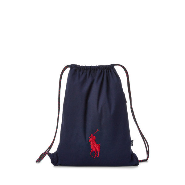 Big Pony Cotton Canvas Gym Bag