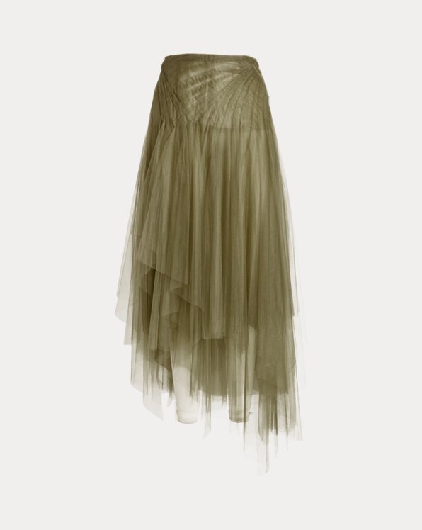 Cliona Asymmetrical Tulle Skirt