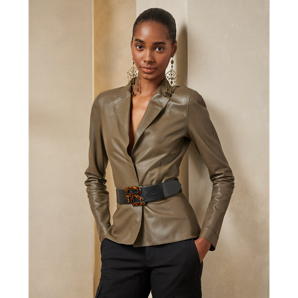Sophee Lambskin Jacket for Women | Ralph Lauren® BE