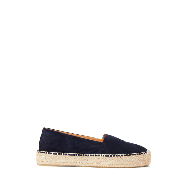 Espadrilles Saunders en chèvre velours