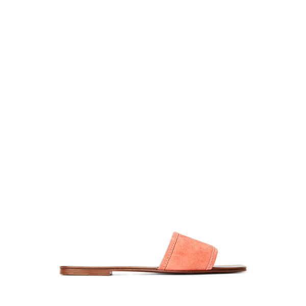 Claquettes Andela en daim