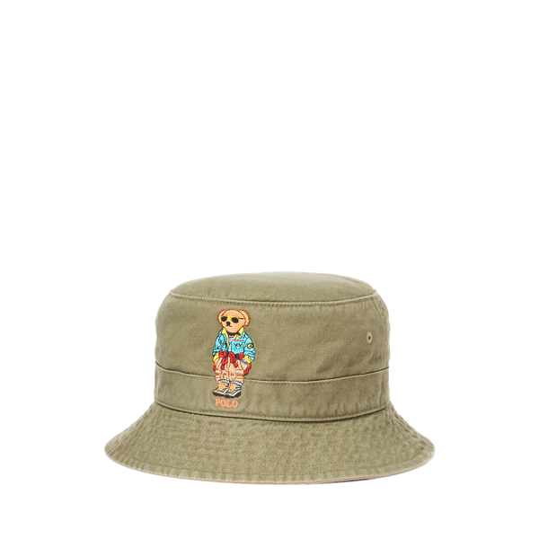 Polo Bear Twill Bucket Hat