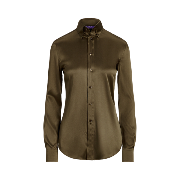 Cameron Stretch Mulberry Silk Shirt
