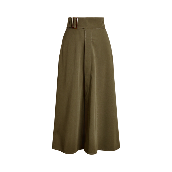 Annsley Wool Gabardine Skirt