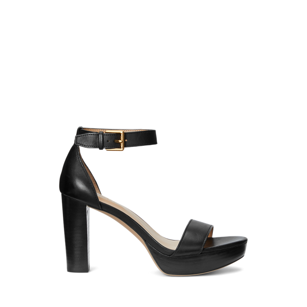Sylvia Burnished Leather Sandal