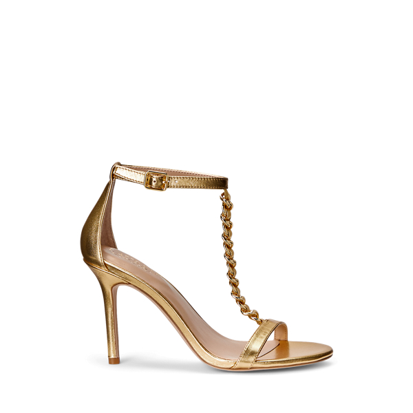 Sandale à Talon Aiguille Giuseppe Zanotti Métallisée Ornée De Bijoux - Taille 38.5 EU / 8 US - Neuf