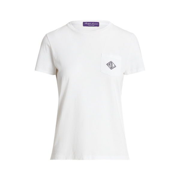 Monogram Cotton Jersey Pocket T-Shirt