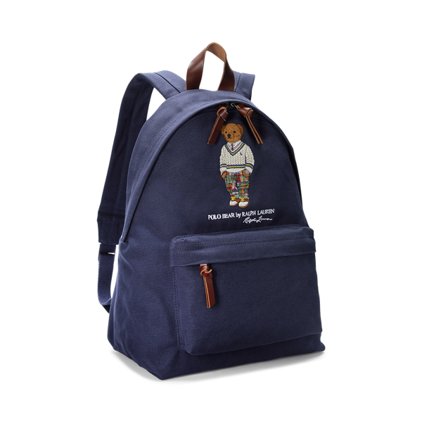 Polo Bear Canvas Backpack for Men Ralph Lauren® PA