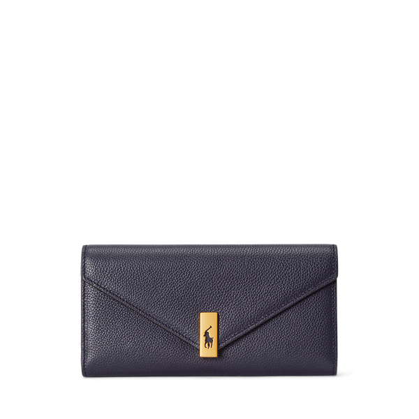 Portefeuille Polo ID en cuir