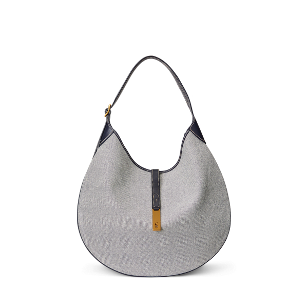 Grand sac Shoulder Polo ID en toile