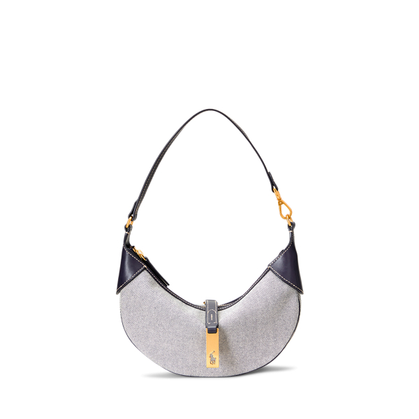 Sac Mini Shoulder Polo ID vachette toile