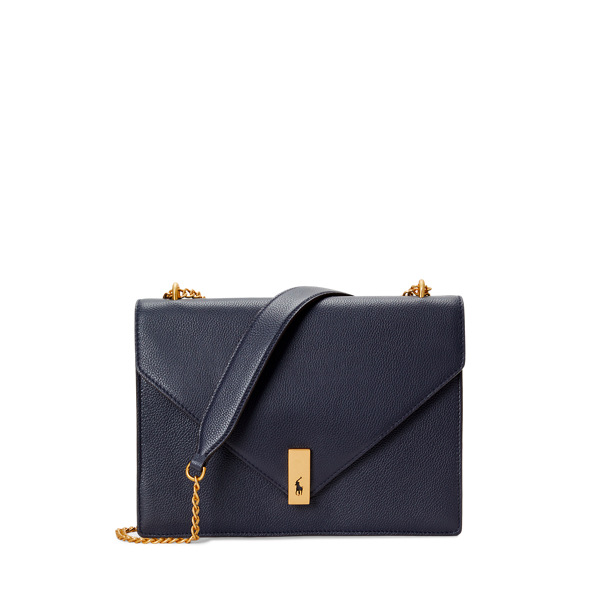 Mala Envelope Polo ID em pele