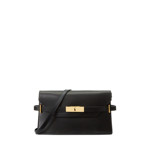 Clutch à bandoulière Polo ID en cuir