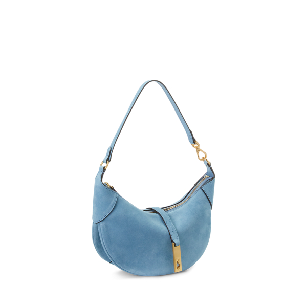 Polo ID Suede Mini Shoulder Bag for Women | Ralph Lauren® IN
