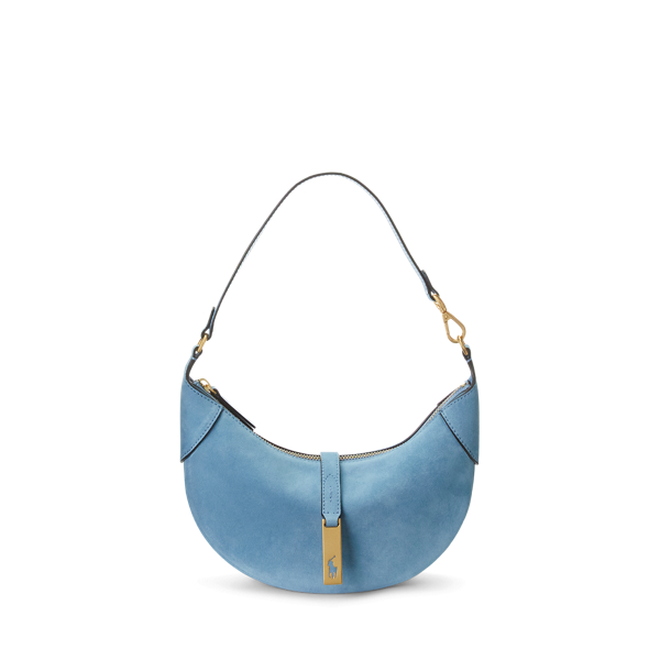 Polo ID Suede Mini Shoulder Bag for Women | Ralph Lauren® UK