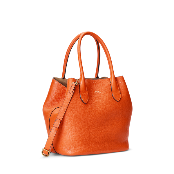 Reversible Leather Medium Bellport Tote for Women Ralph Lauren® JO