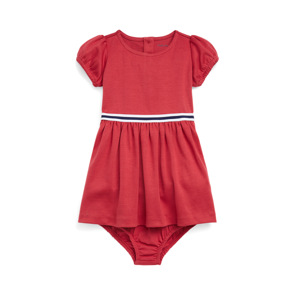 Fit-and-Flare Ponte Dress &amp; Bloomer