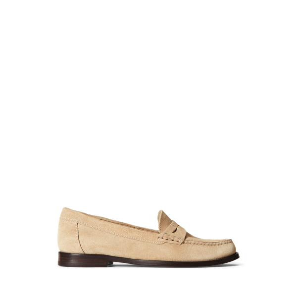 Sueded Calfskin Penny Loafer