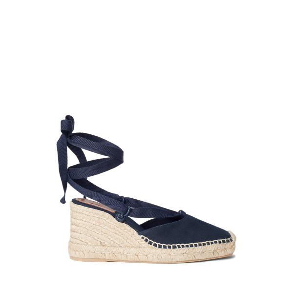 Canvas Wedge Espadrilles