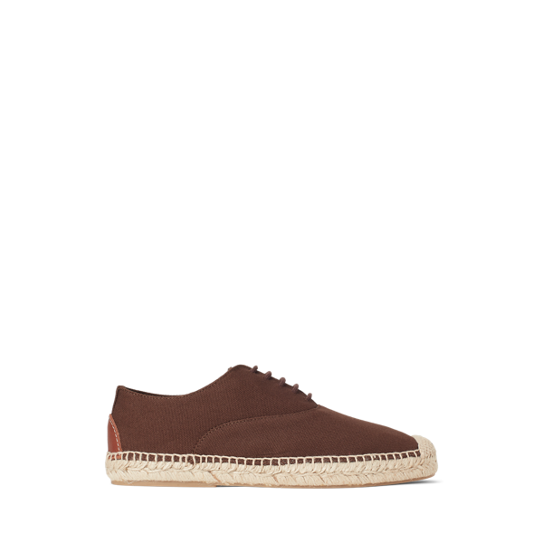 Canvas Lace-Up Espadrille