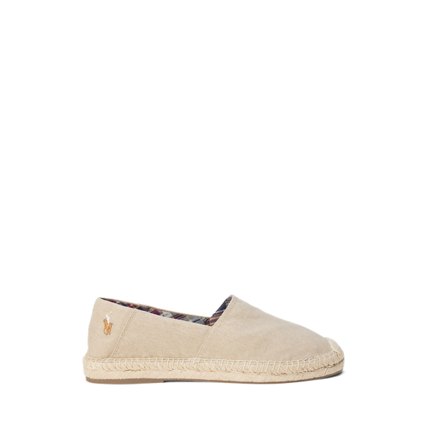 Cevio Washed Canvas Espadrille for Men | Ralph Lauren® UK