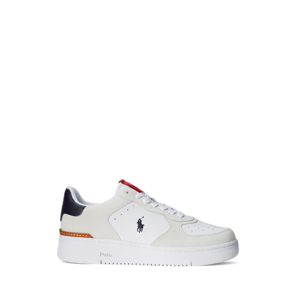 Baskets Masters Court en cuir et daim