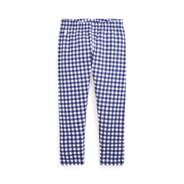 Gingham Stretch Jersey Legging