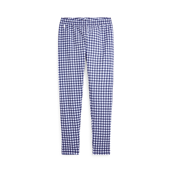 Gingham Stretch Jersey Legging