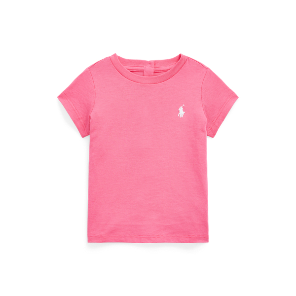 Cotton Jersey Crewneck Tee