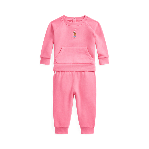 Sweatshirt e calças de fato treino polar
