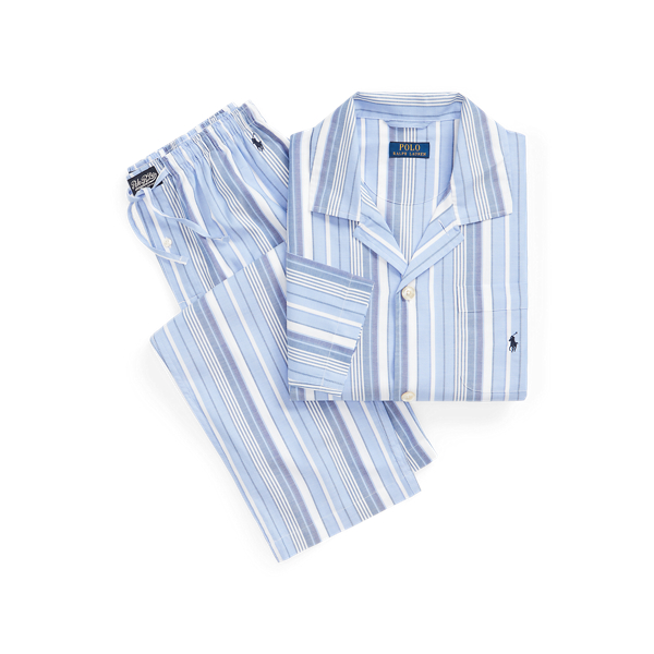 Striped Cotton Pyjama Set