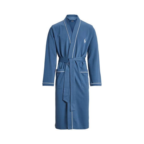 Cotton-Blend Jersey Robe
