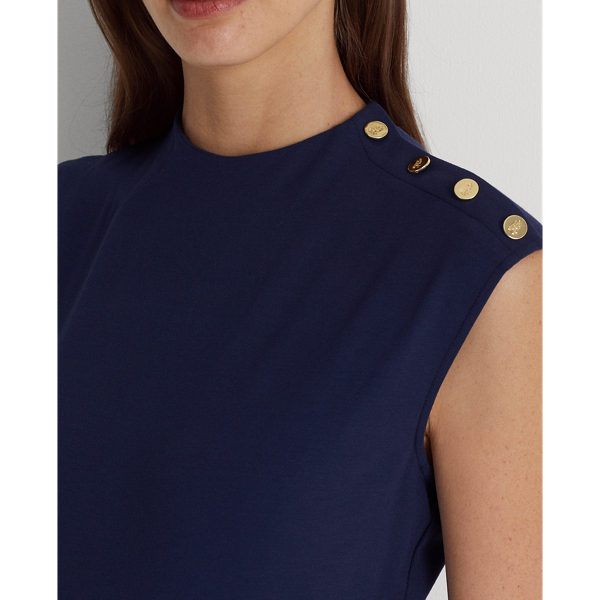 Lauren Jumpsuit met riem en opstaande boord 5