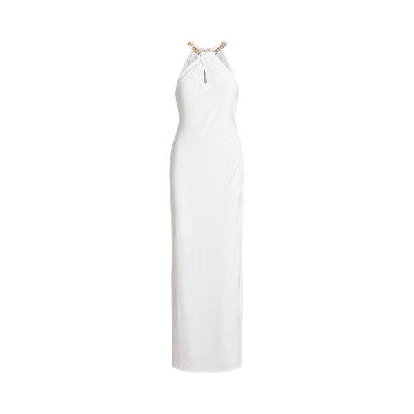 Vestido de noite em malha