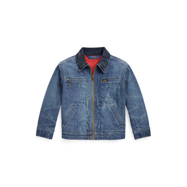 Denim Full-Zip Trucker Jacket for Children | Ralph Lauren® BE