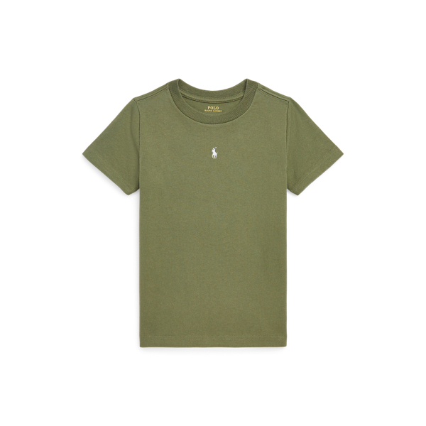 Cotton Jersey Crewneck T-Shirt