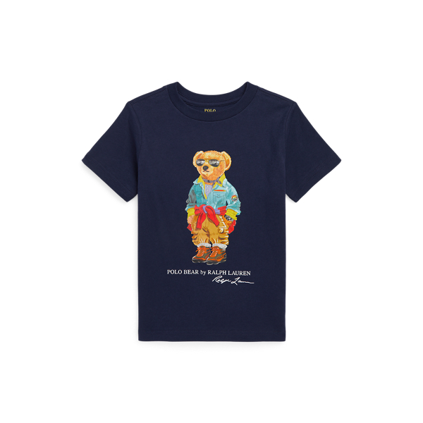 T-shirt de malha com Polo Bear