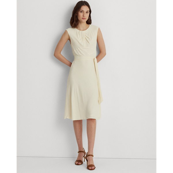 Bubble Crepe CapSleeve Dress for Women Ralph Lauren® AE