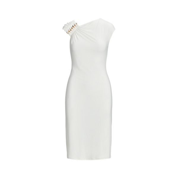 Vestido de cocktail de malha elástica