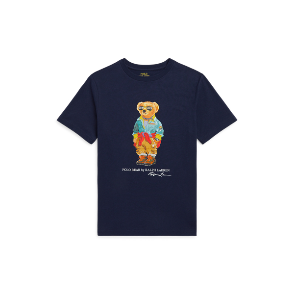 T-shirt de malha com Polo Bear