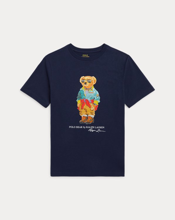 T-shirt Polo Bear jersey de coton