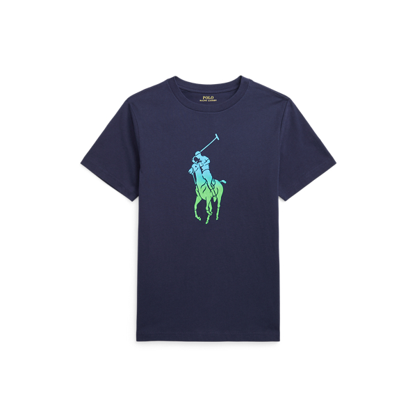 T-shirt Big Pony ombré jersey de coton