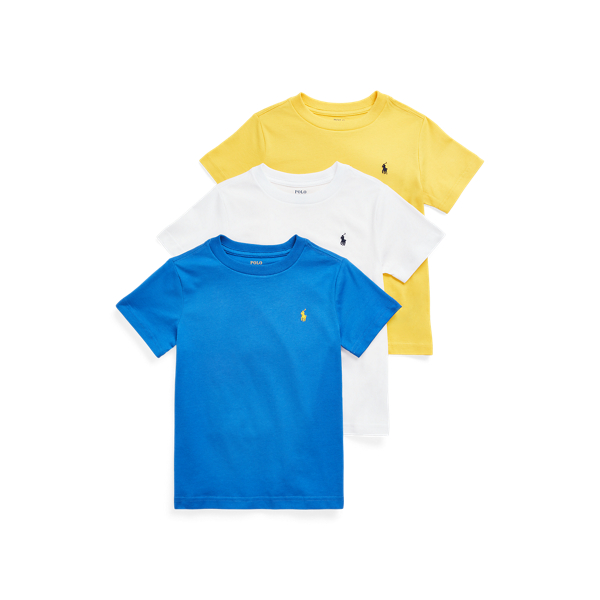 Cotton Jersey Crew Neck 3 Pack