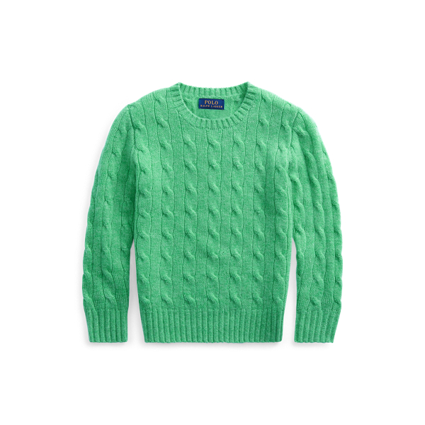 Le pull en cachemire torsadé iconique